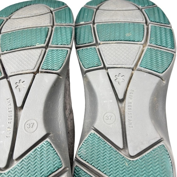 Dansko Elaine Womens 37 US 7 Suede Leather Slip Resistant Sneakers Walking Shoe - Picture 6 of 12